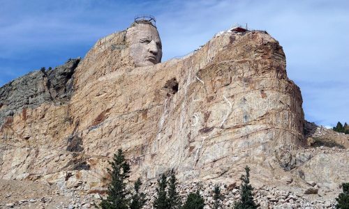 Crazy Horse Memorial in Custer County, South Dakota